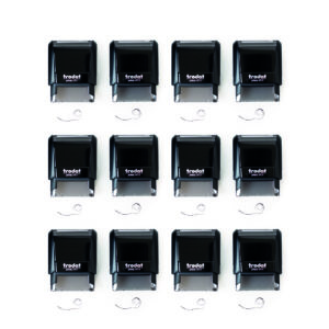 Patrick Lacey - Signature £44. Hair of the dog?... Lacey self-inking stamp gets into places others can't reach...